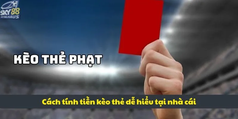 Kèo thẻ - Các loại kèo phổ biến và cách đọc tỷ lệ chuẩn Cách tính tiền kèo thẻ dễ hiểu tại nhà cái