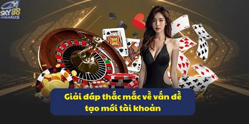 Giải đáp thắc mắc Giải đáp thắc mắc về vấn đề tạo mới tài khoản