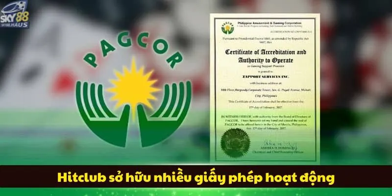 Hitclub - Nơi hội tụ các tựa game online đỉnh cao 2025 Hitclub sở hữu nhiều giấy phép hoạt động