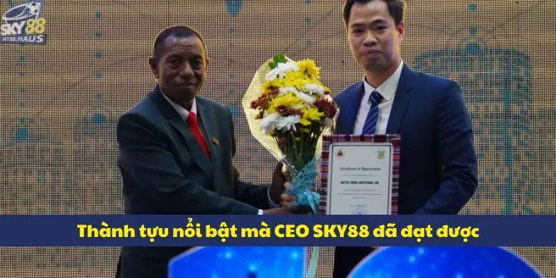 CEO Thành tựu nổi bật mà CEO SKY88 đã đạt được